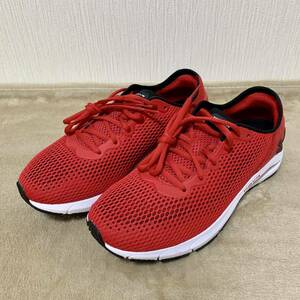 [ unused beautiful goods ] Under Armor running shoes UNDER ARMOUR 3023543-601 / 26cm / red / box attaching UA HOVR Sonic 4