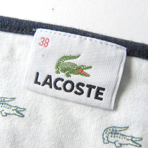 ラコステ LACOSTE シンプルなデザインで着回しやすい ベーシッククルーネックロンT 長袖カットソー インナーにも◎ ブラック l0721-9_画像4