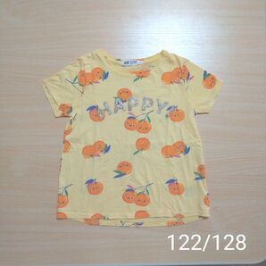 HAPPY! ロゴ 半袖 Tシャツ H&M くだもの フルーツ