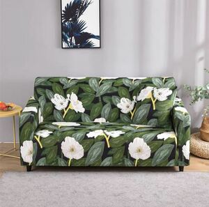  sofa cover sofa cover 3 seater . four season dirt prevention slip prevention design green floral print stylish stretch height elasticity 