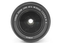 Canon キヤノン EF-S 18-55mm F/3.5-5.6 IS II オートフォーカス レンズ (t4133)_画像7