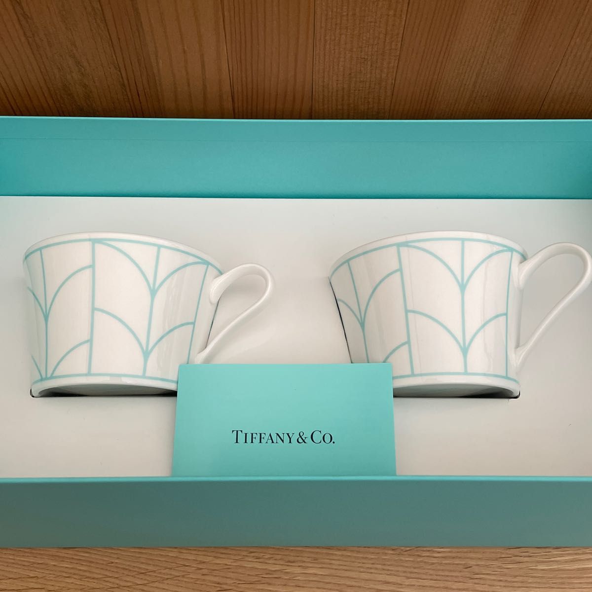 希少 ティファニー Tiffany&Co クリサンセマム トリオ 2客 ペア カップ