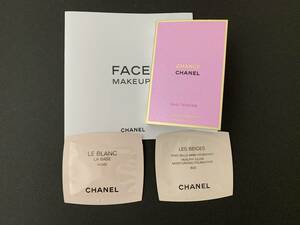 【新品 シャネル CHANEL CHANCE 香水 ファンデーション ベース サンプルセット 百貨店 匿名発送]