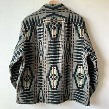 [新品未使用品] RRL JACQUARD NATIVE SNAP JACKET ダブルアールエル ジャガード ネイティブ SIZE XL_画像3