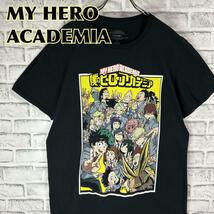 My Hero Academia 僕のヒーローアカデミア キャラクター大集合 アニメ 漫画 Tシャツ 半袖 輸入品 春服 夏服 海外古着 ヒロアカ_画像1