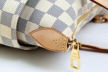 LOUIS VUITTON ルイヴィトン ダミエアズール N41280 トータリーPM トートバッグ ホワイト #33528YR_画像4