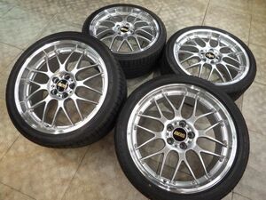 OM 送料無料 希少 鍛造 BBS RS-GT 4本セット 20 5H112 8.5J+38 9.5J+36 RS965 RS966 ベンツ アウディ BMW Sクラス 7シリーズ Eクラス