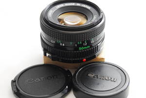 Canon LENS FD 50mm 1:2 (美品）628-26-229-6