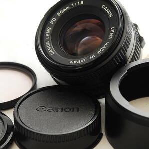 Canon LENS FD 50mm 1:1.8 (美品）628-28-229-8の画像2