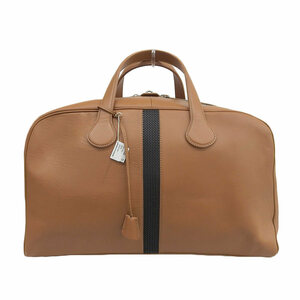  super-beauty goods Chopard Racing Collection Bagage leather Boston bag largish men's regular price 150150 jpy 95012-0016