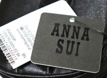 ANNA SUI　アナスイ　新品タグ付　バニティ　ポーチ　チュール豪華レース刺繍　薔薇　蝶　バタフライ　ボタニカル　蝶バッチ付　黒_画像4