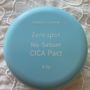 ポップベリー★ゼロスポットCICAパクト★Today's Cosme プレストパウダー フェイスパウダー