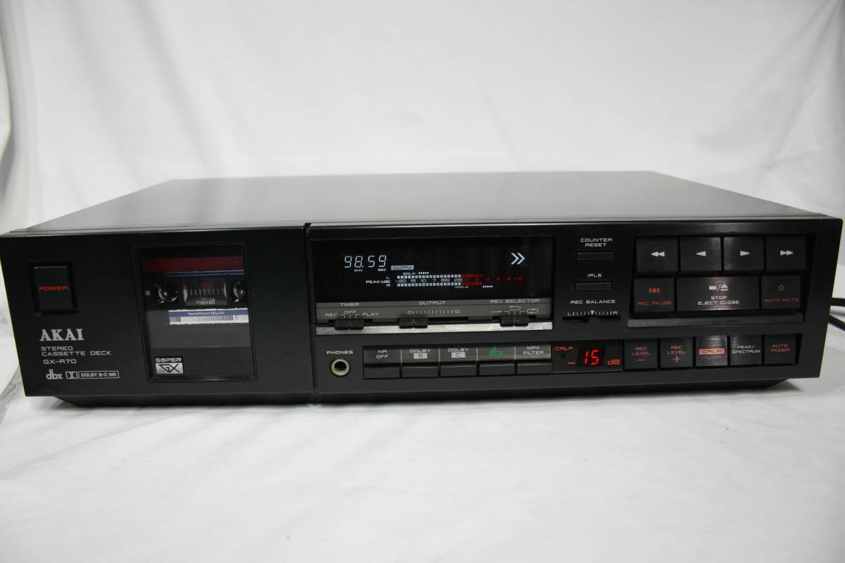 2023年最新】ヤフオク! -カセットデッキ akai(カセットデッキ)の中古品