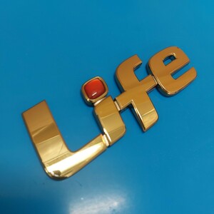 HONDA LIFE GOLD EMBLEM ホンダ ライフ ゴールドエンブレム VIP LUGUXUY CUSTOM ビップ ラグジュアリー カスタム