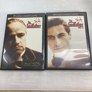 ゴッドファーザー　映画　Pt.1 Pt.2　DVD 2枚セット　God Father アルパチーノ　ロバートデニーロ　【現状品】