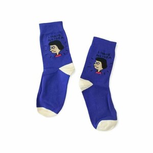 コミック クルー ソックス (friend) レディース くつ下 靴下 IMPORT POP SOCKS