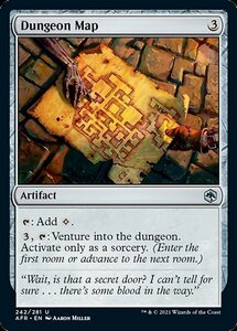 MTG ■無/英語版■ 《ダンジョンの地図/Dungeon Map》★FOIL★フォーゴトン・レルム探訪　AFR