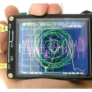 E014 hole riser 50KHz~900MHz antenna hole riser built-in NanoVNA VNA 2.8 -inch LCD HF VHF UHF UVbektoru network 