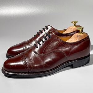 即決 REGAL リーガル ストレートチップ 内羽根式 ブラウン 茶色 メンズ 本革 レザー 革靴 24cm ビジネスシューズ フォーマル 紳士靴 A1680