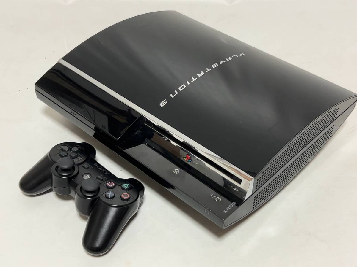 動作確認済 SONY PlayStation 3 CECH-A00 60GB 初期型 本体 PS1 PS2