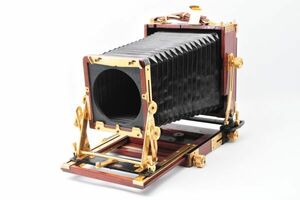 Tachihara Hope 4x5 45 GF Wood Field Stand Camera Body タチハラ 金 ゴールド ホープ フィエル スタンド 112r