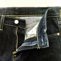 Levi's 502TM W28 【29507-0062】TAPER リーバイス レギュラー テーパード ワンウォッシュ デニム パンツ Hs7-50_画像5