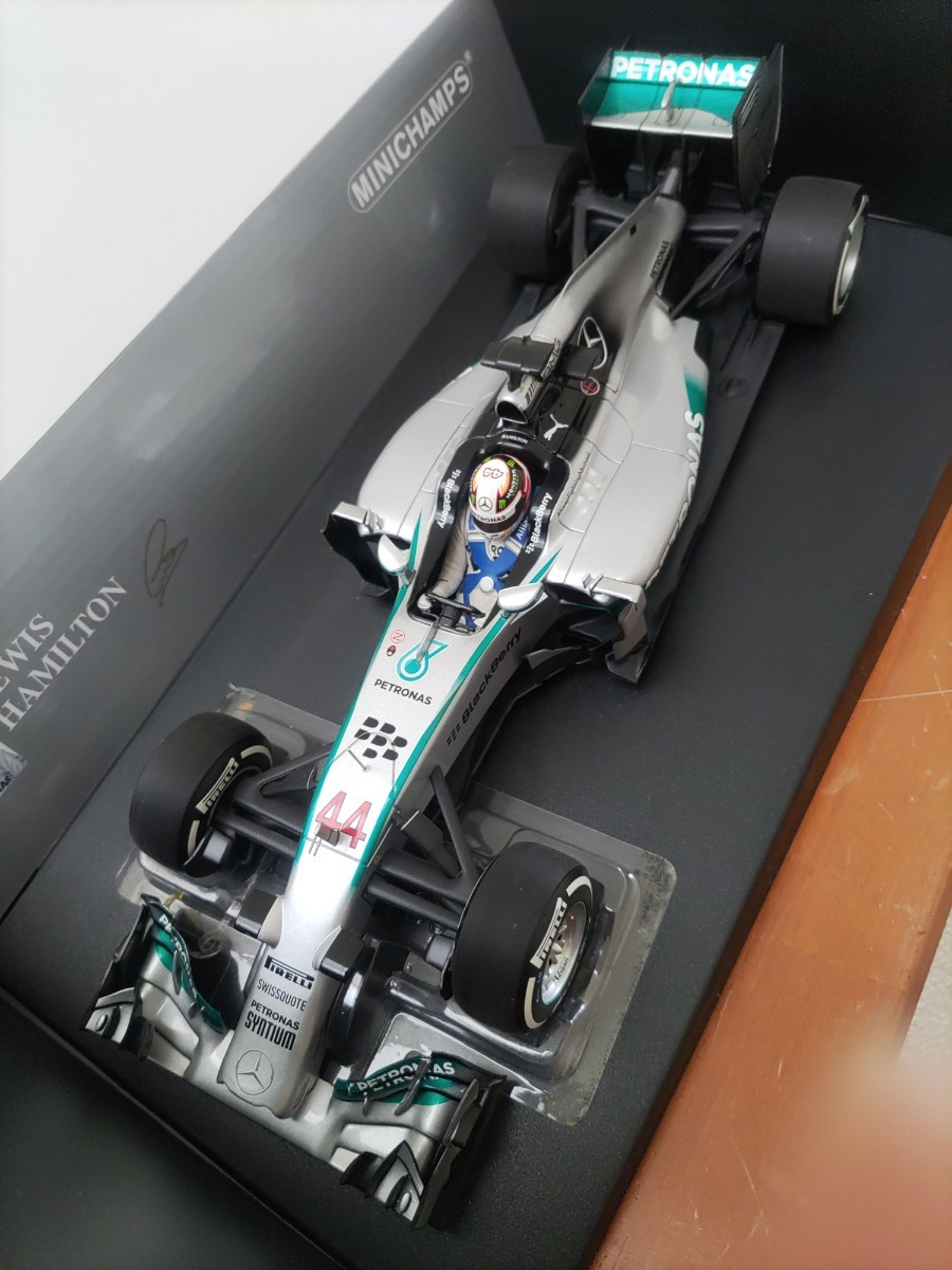 SPARK スパーク 1/43 メルセデス F1 W05 2014 #44 中国GP優勝 ルイス