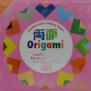 【送料無料：両面おりがみ:36枚】★素材の綺麗な「おりがみ・ 折紙・ 両面」★(12柄x3枚)★15x15cm