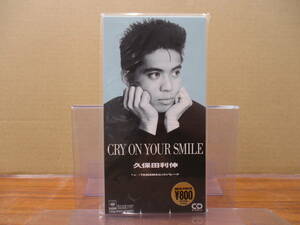 RS-4961【8cm シングルCD】未開封 / 久保田利伸 Cry On Your Smile / TAWAWA ヒットパレード / TOSHINOBU KUBOTA / CSDL 3009