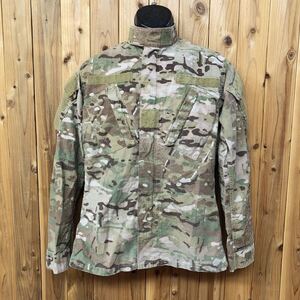 COAT,ARMY COMBAT UNIFORM /FLAME RESISTANT /X-SMALL -REGULAR 長袖ジャケット ダブルジップ 迷彩 マルチカム 軍服 ミリタリー USA古着