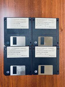 R7200A-TYP[ old PC]Microsoft WindowsNT Workstation Operating System Ver 3.5 PC/AT compatible IBM DOS/V 3.5 -inch floppy disk 