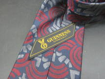 GUINNESS ギネス メンズ ネクタイ 総柄 ビジネス スーツ 服飾小物 ブランド R5011_画像5