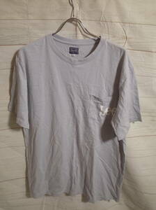 メンズ ph444 Lee リー ロゴ プリント 半袖 ポケット Tシャツ XL