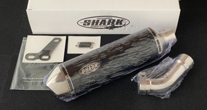 SHARK スリップオンサイレンサー (4-1) DSX-5 SUZUKI DL1050 V-Strom/XT(2020-2021) ,シャーク マフラー V-Strom1050