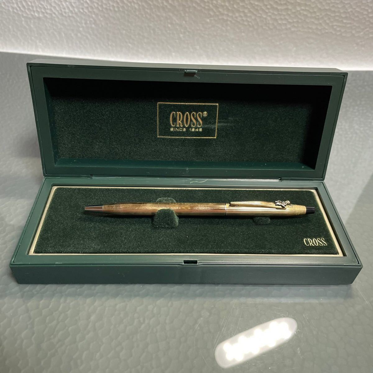 ヤフオク! -「cross クロス ボールペン 10kt gold」の落札相場・落札価格