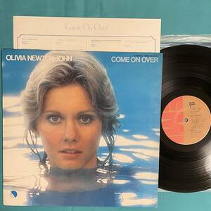 K-7 帯付き OLIVIA NEWTON JOHN オリビア ニュートン ジョン/ COME ON OVER 水のなかの妖精 EMS-80490 LP レコード アナログ盤