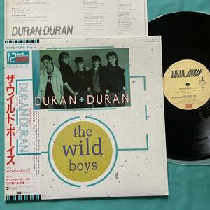 K-7 帯付き 12インチ/デュラン・デュラン(DURAN DURAN)「The Wild Boys (1984年・シンセポップ)」S14-102 LP レコード アナログ盤