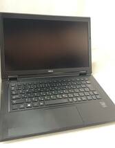 7122　中古ジャンク品　NEC-VK22TGN　Corei5-5200U・4GB・BIOSできません・液晶割れ・バッテリーなし・キーボード不良・訳あり_画像1