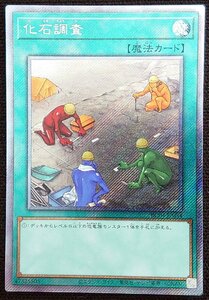 【遊戯王】化石調査 (EXシークレットレア)RC04-JP054