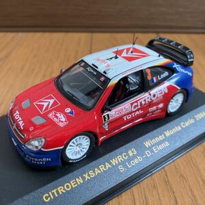 IXO イクソ 1/43 CITROEN WRC #3winners wmotecarlo2004 シトロエン