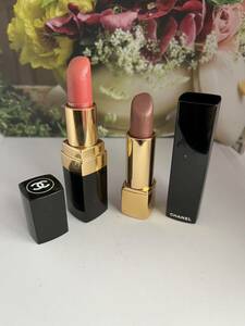  Chanel rouge here 410, rouge ALLURE 77 2 pcs set 