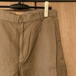 size 2 (ウエスト84cm) | Dulcamara | 麻 1タック チノパン | カーキ | ドゥルカマラ | 1TUCK チノ パンツ | KHAKI |