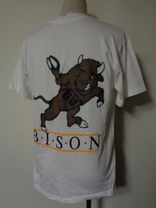 wear it Vintage 80-90s カレッジ Tシャツ ギャローデット大学 Gallaudet University BISON 