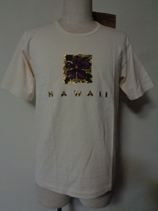 未使用 90s デッドストック ビンテージ USA製 HAWAII【ABC STORES】プリント Tシャツ ABCストア 90年代 アメリカ製 Sサイズ