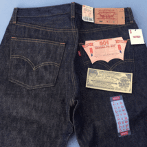 00s 米国製 デッドストック LEVI’S 501-01OR レギュラー W31 L32 リジッド 未使用 ビンテージ アメリカUSA製 ジーンズ デニムパンツ_画像1