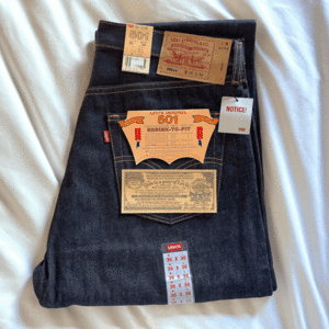 00s 米国製 デッドストック LEVI’S 501XX 501-01OR レギュラー W36 L36 リジッド ビンテージ 未使用 アメリカUSA製 ジーンズ デニムパンツ