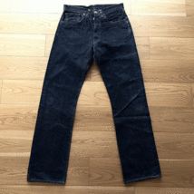 バレンシア工場製 1944年モデル 大戦 LEVI’S S501XX 44501-0022 W32 L36 濃紺 美品 中古 米国製 リジッド WWII 40s 44s アメリカUSA製 555_画像1