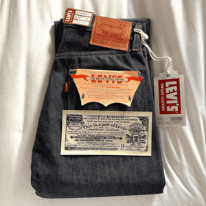 世界501本限定 “PERFECT IMPERFECTIONS” 1944年モデル 大戦 LEVI'S S501XX 44501-0074 W28 L34 コーンミルズ ホワイトオーク 445010074