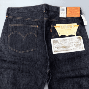 旧日本製 1944年モデル 大戦 LEVI'S S501XX 44501-0017 W36 L36 リジッド 未使用 デッドストック 40s デニムパンツ ジーンズ MADE IN JAPAN