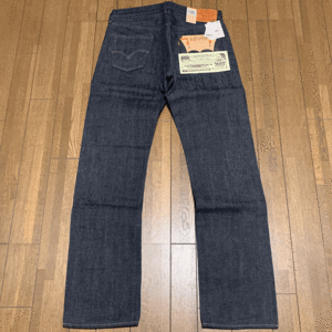 旧日本製 1947年モデル LEVI'S 501XX 47501-0017 W36 L36 リジッド 未使用 デッドストック 40s 片面 デニムパンツ ジーンズ MADE IN JAPAN